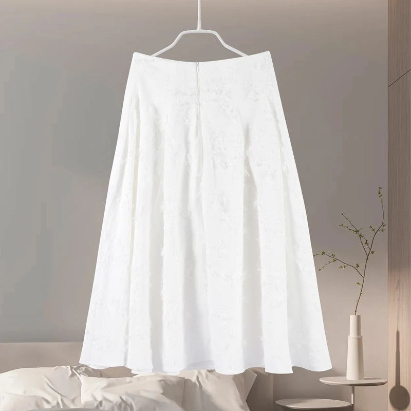 Ensemble 2 Pièces Femme - Chemise Boutons À Franges & Jupe Plissée Zippée | Urban Lady