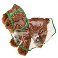 Imperméable Chien Transparent Poncho Imperméable Mode Bords Colorés Personnalisés – Costume Pluie Grande Race | Accessoires Chien