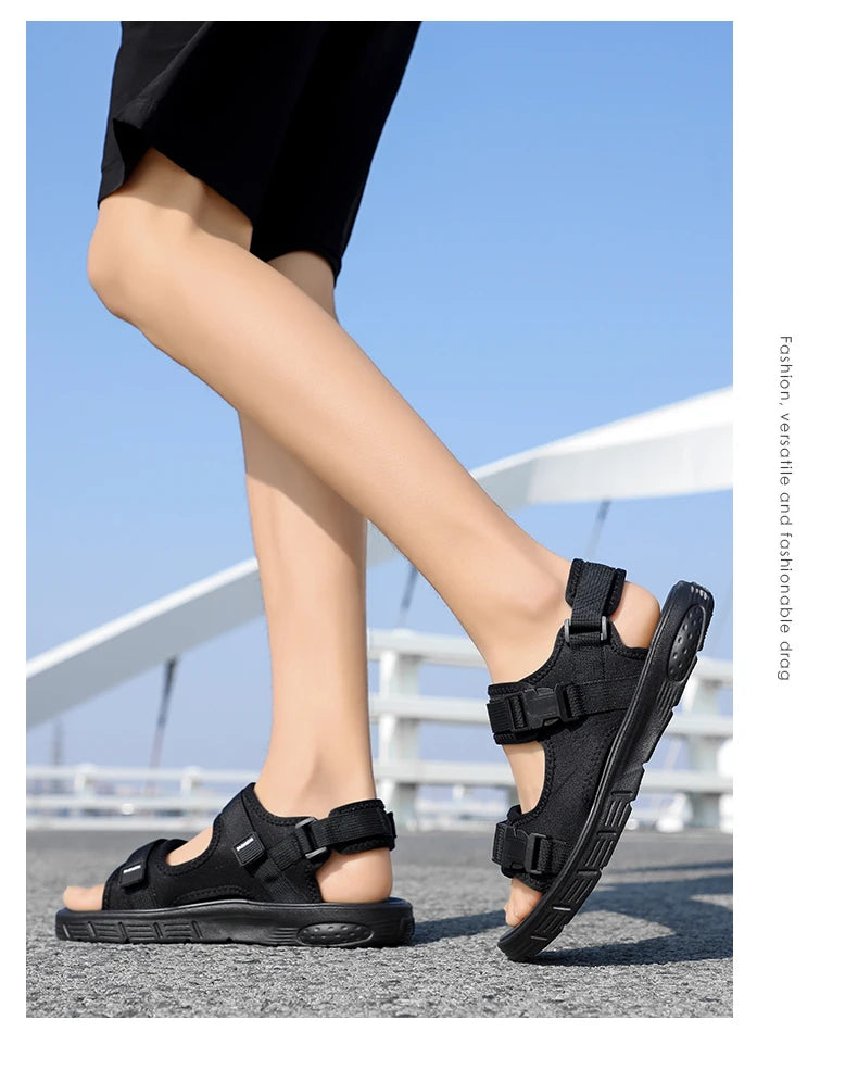 Sandales Sport Homme Non-Slip Conduite Plage Été – Résistantes Semelle Douce Tendance
