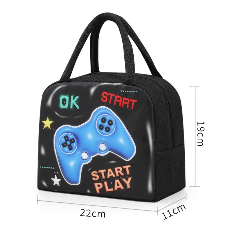 Sac Repas Isotherme Enfant 3D Animaux Cartoon – Boîte Bento Isotherme Grande Capacité