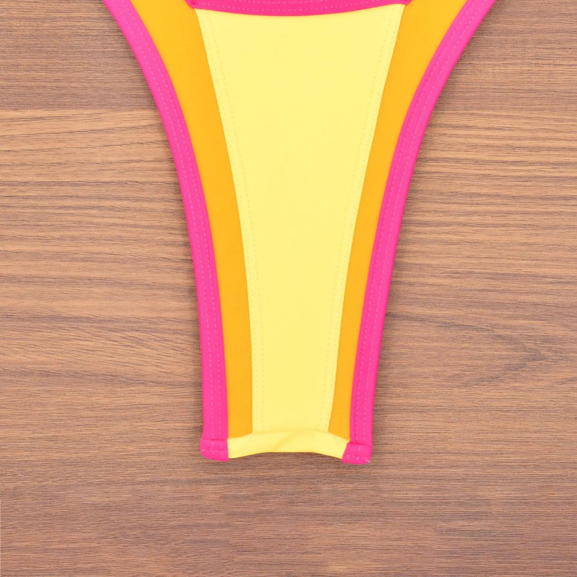 Bikini Femme 2 Pièces Denim Effet Jeans Tanga V Push-Up – Maillot de Bain Sexy Été & Plage