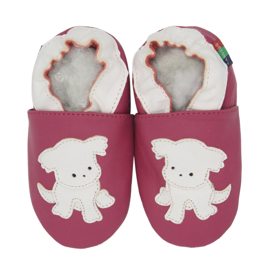 Chaussures Bébé Cuir Mouton Souple Antidérapantes – Premiers Pas Unisexe 0-24 Mois Carozoo