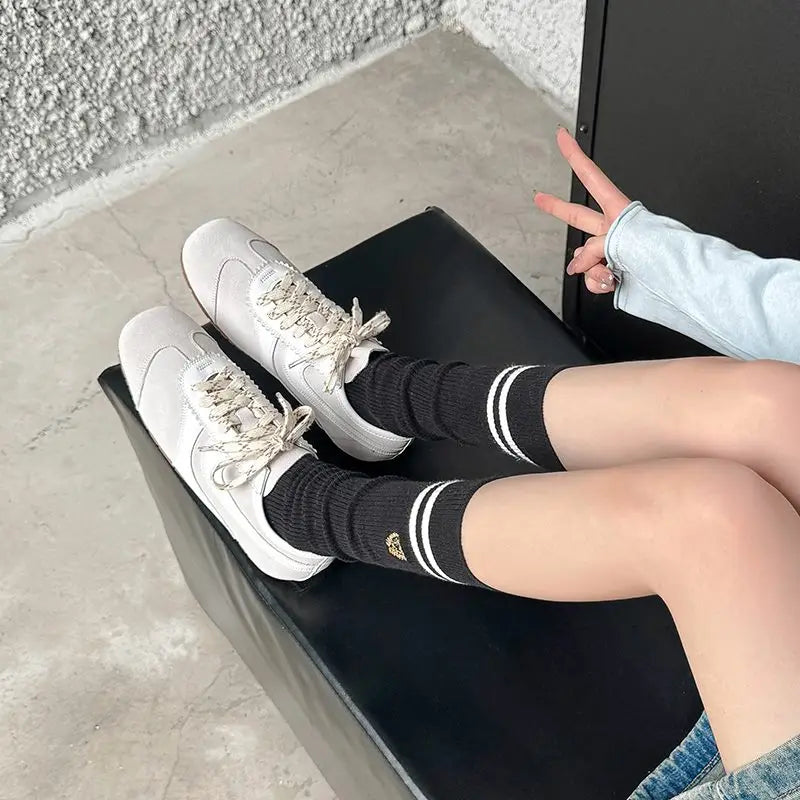ASUMER Sneakers Suède Vache Femme 34-43 – Flat Confortables Casual Printemps Été