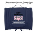 Trousse Maquillage Voyage Personnalisée – Grande Capacité à Suspendre | Cadeau Saint-Valentin