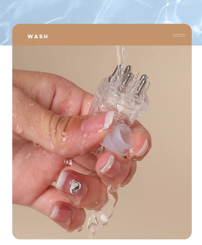 Peigne Applicateur Cuir Chevelu - Huiles Essentielles, Sérums & Traitements Capillaires