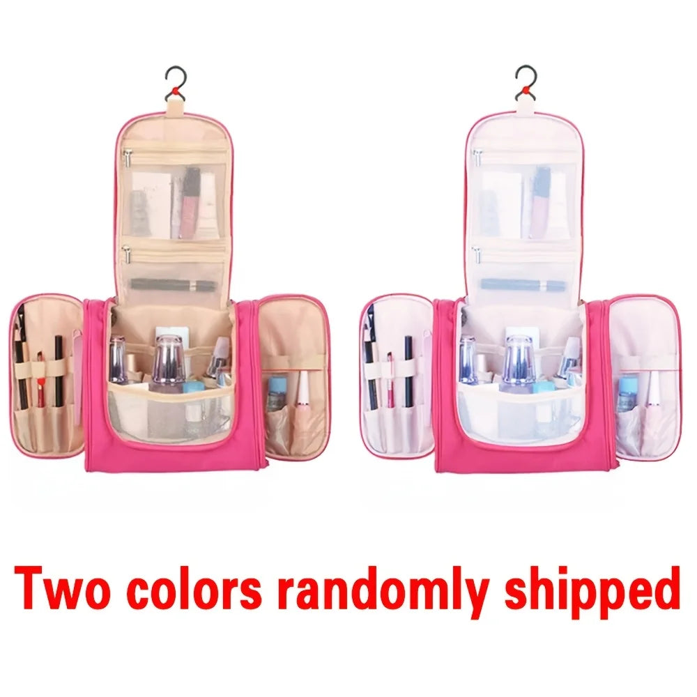Trousse Maquillage Voyage Personnalisée – Grande Capacité à Suspendre | Cadeau Saint-Valentin