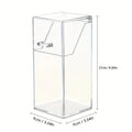 Boîte de Rangement Cosmétiques Acrylique Transparente — Anti-Poussière Grande Capacité