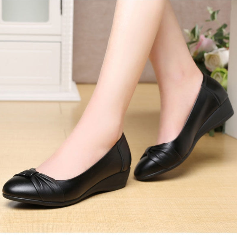 Loafers Cuir Verni Flat Femme Été 2023 – Légers Confortables Casual Outdoor Étudiantes