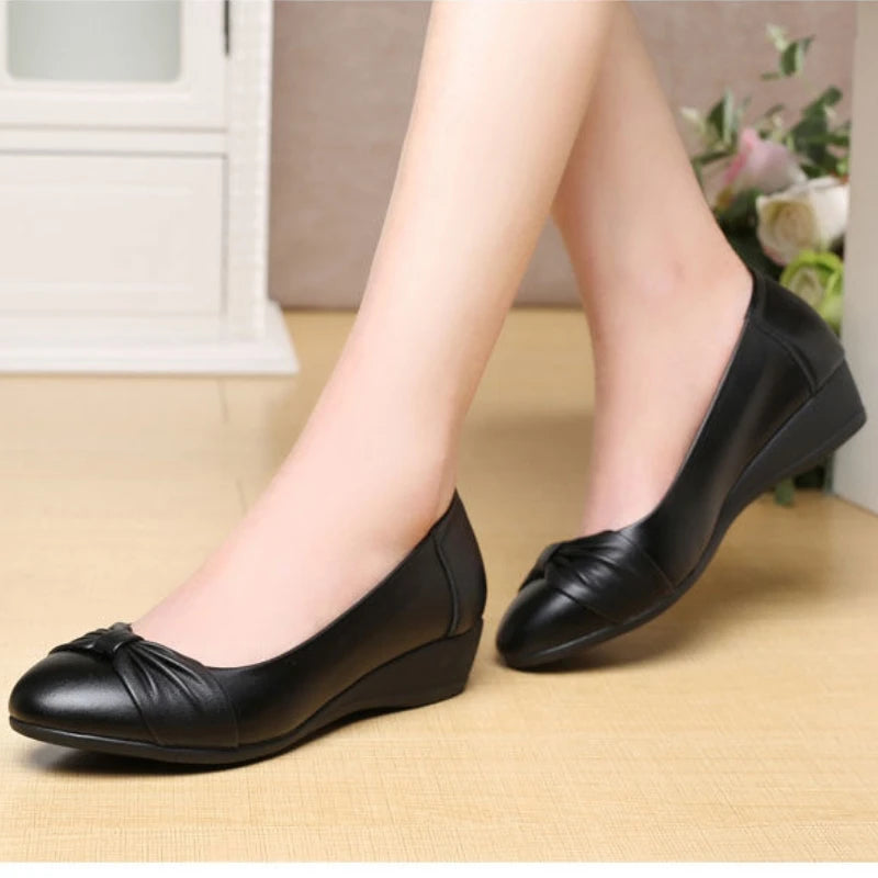 Loafers Cuir Verni Flat Femme Été 2023 – Légers Confortables Casual Outdoor Étudiantes