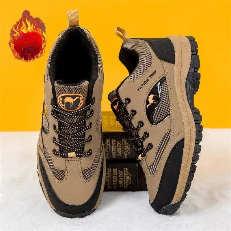 Chaussures Randonnée Homme Légères Non-Slip – Sneakers Casual Walk Confortables Fourrure