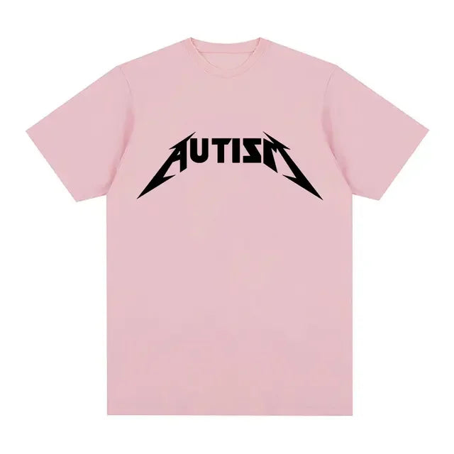 T-Shirt Unisexe Metal Rock Meme Oversize Loose Été – Hip Hop Streetwear Manches Courtes Sport Tendance | Mode Homme & Femme