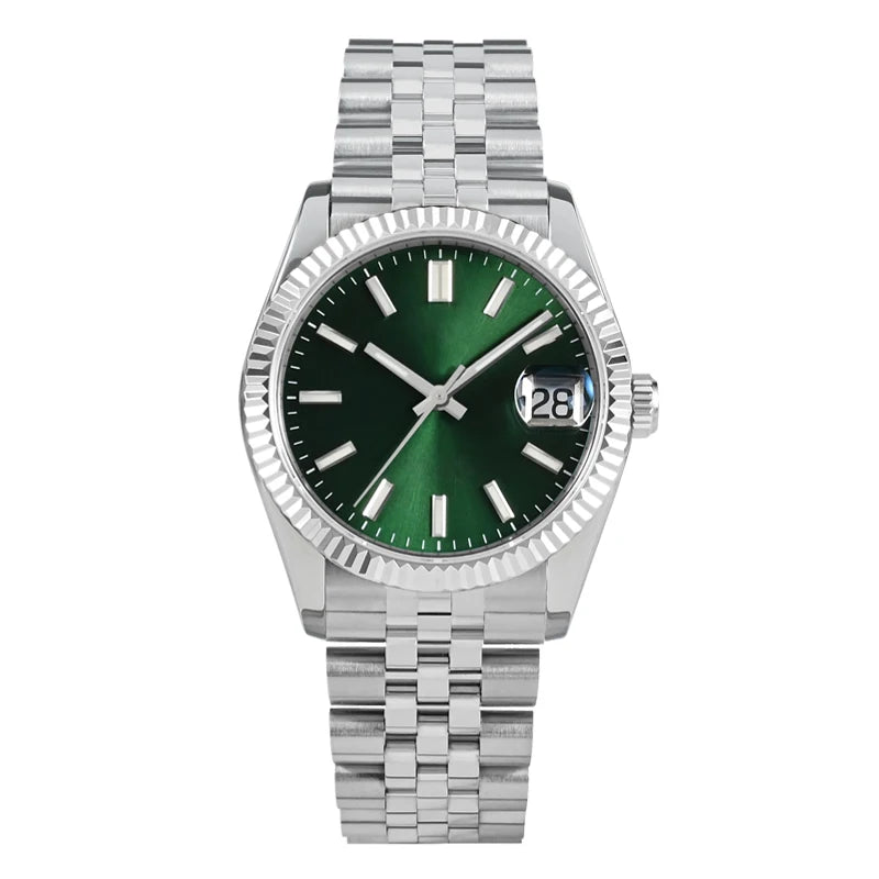 Montre Homme Luxe San Martin 36.5mm Automatique Verre Saphir Étanche 100m BGW9 – Dress Watch Fashion