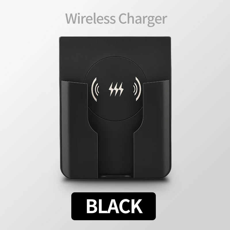 Chargeur Sans Fil Mural Encastré 15W Universel – Qi Charge Rapide AC 110-220V