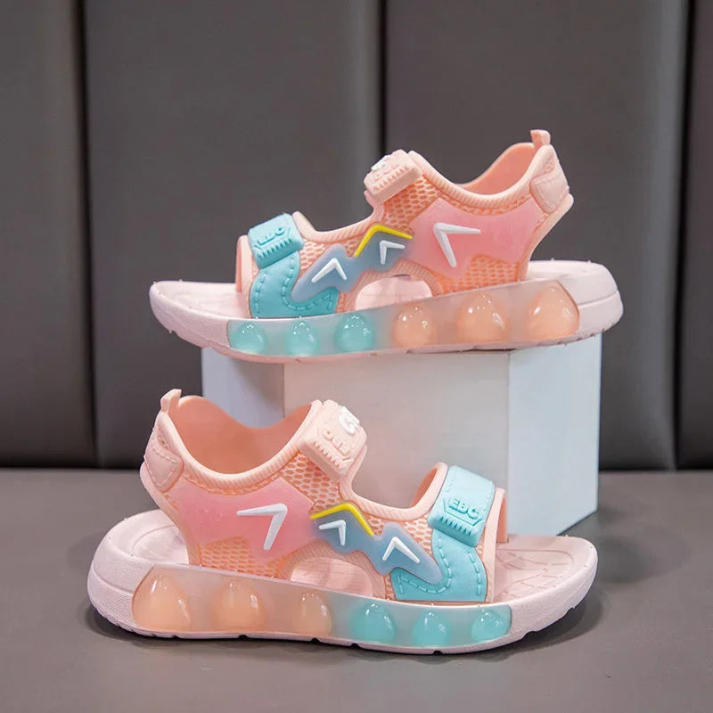 Sandales Enfant Garçon Fille Souples Respirantes – Chaussures Plage Été Antidérapantes Tout-Petits