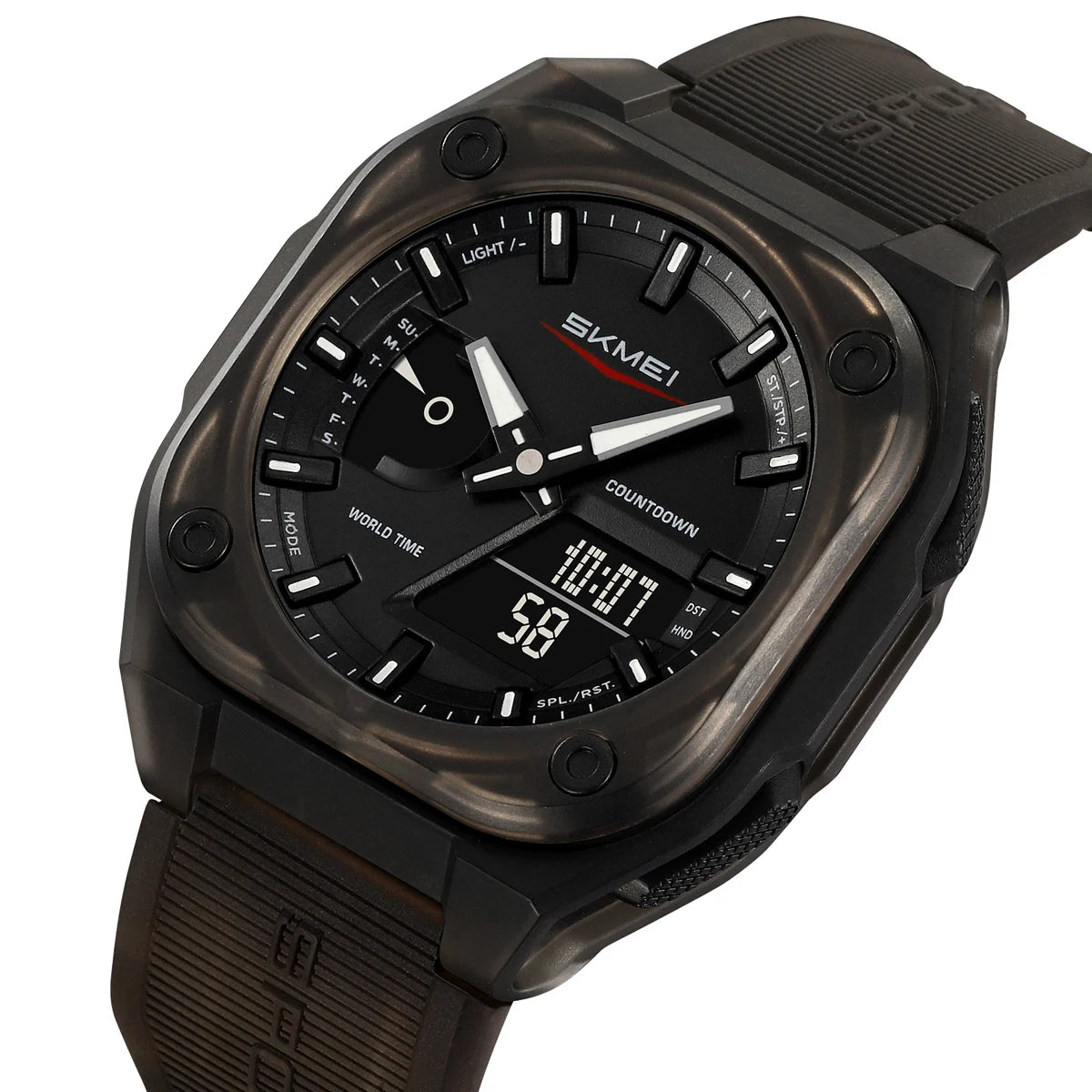 Montre Unisexe SKMEI Business Digital Quartz – Sport Étanche Multifonction Fashion