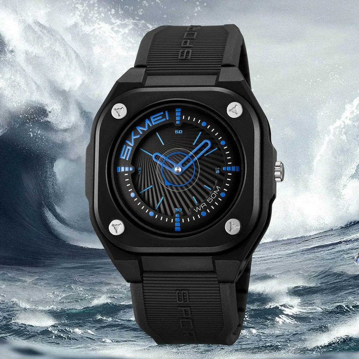 Montre Homme SKMEI 2329 Sport Business Quartz – Étanche Alarme Fashion Multifonction