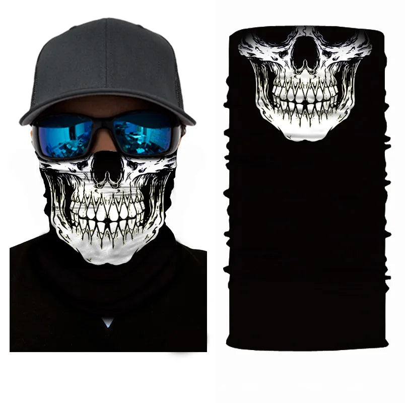 Tour de Cou Cagoule Multifonction – Bandana Sans Couture Coupe-Vent | Vélo, Ski, Moto, Randonnée & Snowboard