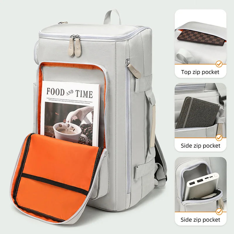 Sac de Sport Grande Capacité - Compartiments Sec/Humide