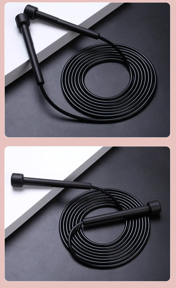 Springseil Speed PVC 2,8M Professionell – Verstellbar | Fitness, Boxen & Krafttraining | Erwachsene & Kinder | Intensives Cardio