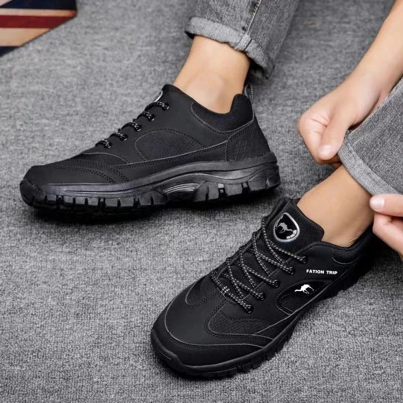 Chaussures Randonnée Homme Légères Non-Slip – Sneakers Casual Walk Confortables Fourrure