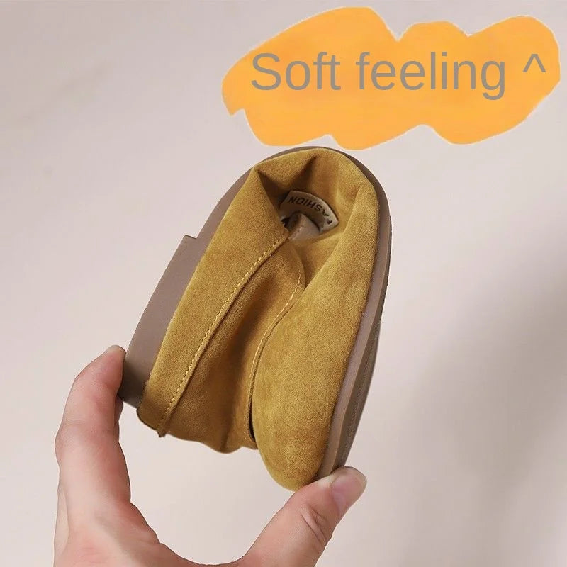 Ballerines Gommino Granny Fairy Style 2024 – Semelle Douce Bout Rond Flat Polyvalentes