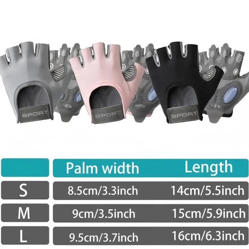 Gants de Sport Antidérapants Unisexe – Musculation, Fitness & Yoga | Protège-Paumes Gym & Halères | Homme & Femme