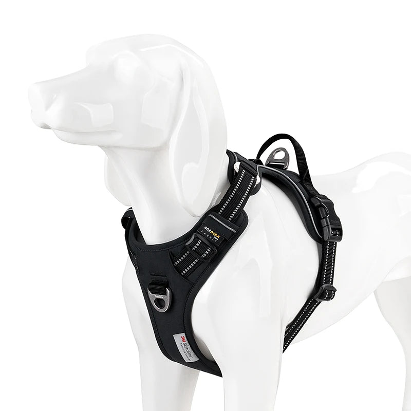 Hundegeschirr TRUE LOVE Anti-Zug Nylon Reflektierend Verstellbar – Bequem Einfaches Anlegen Alle Größen | Truelove TLH5654