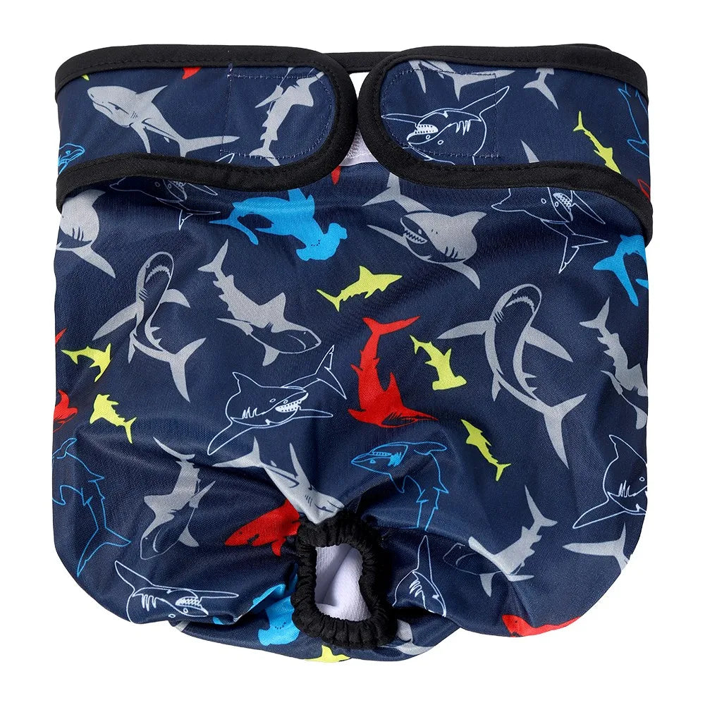 Couche Chienne Lavable BIAI – Culotte Physiologique Étanche Soie Glacée Douce Réutilisable