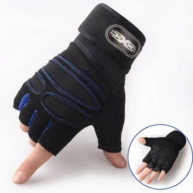 Gants Sport Unisexe Anti-Choc & Anti-Glisse – Protection Poignets | Cyclisme, Randonnée, Musculation & Fitness | Homme & Femme