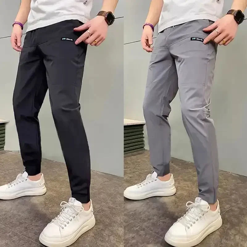 Pantalon Cargo Homme Multi-Poches Stretch – Jogging Slim Casual Outdoor Travail