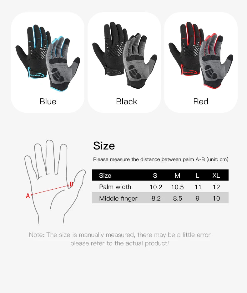 Gants VTT & Cyclisme Tactiles Anti-Chocs – Respirants & Légers | Mountain Bike, Fitness & Sport Outdoor | Printemps Été