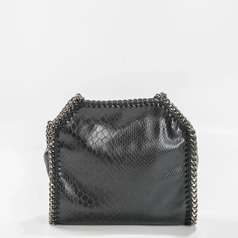 Damen-Handtasche, gesteppt, Kette – Umhängetasche Designer Luxus Chic