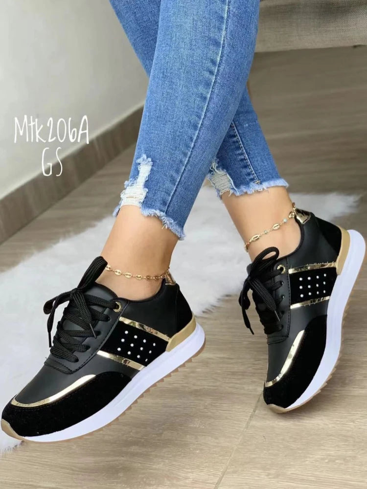 Sneakers Plateforme Femme Running Grande Taille 2025 – Sport Casual Outdoor Confortables