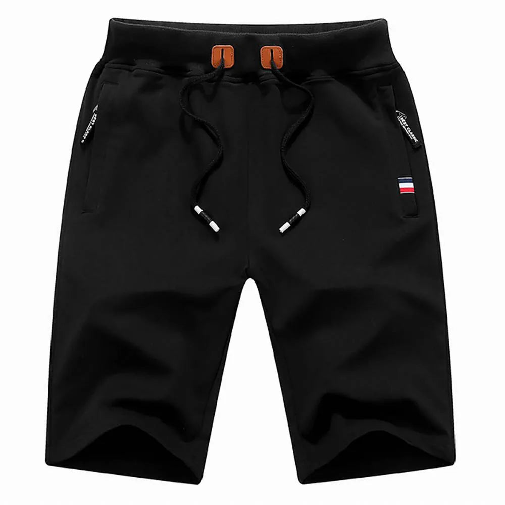 Short Homme Casual Uni Fitness Respirant Cordon Ajustable Été – Pantalon Court Sport Mode Tendance Confortable | Mode Homme Été