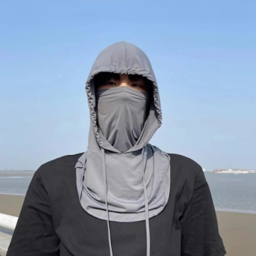 Cagoule Anti-UV Respirante – Masque Visage & Cache-Cou Long | Cyclisme, Moto, Pêche & Randonnée | Homme & Femme