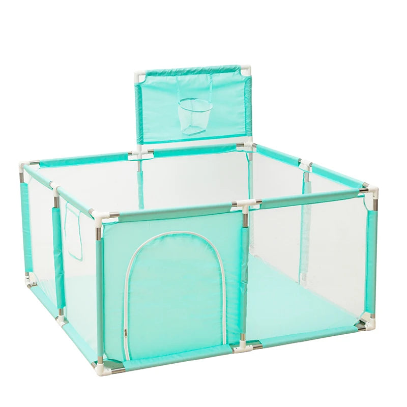 IMBABY Parc Bébé Sécurisé – Barrière de Protection Enfant | Piscine à Balles, Aire de Jeux Modulable Nouveau-Né