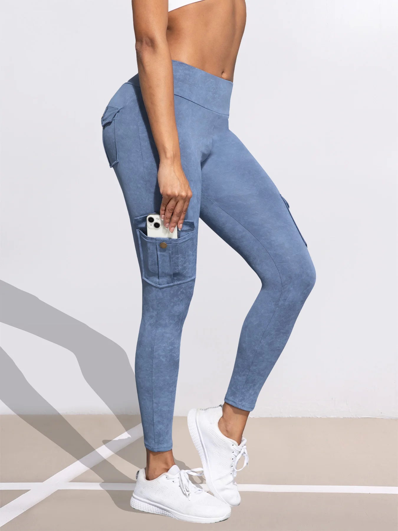 Leggings Gainants Avec Poches Femme - Effet Push-Up, Fitness & Streetwear | Lot 1 ou 3