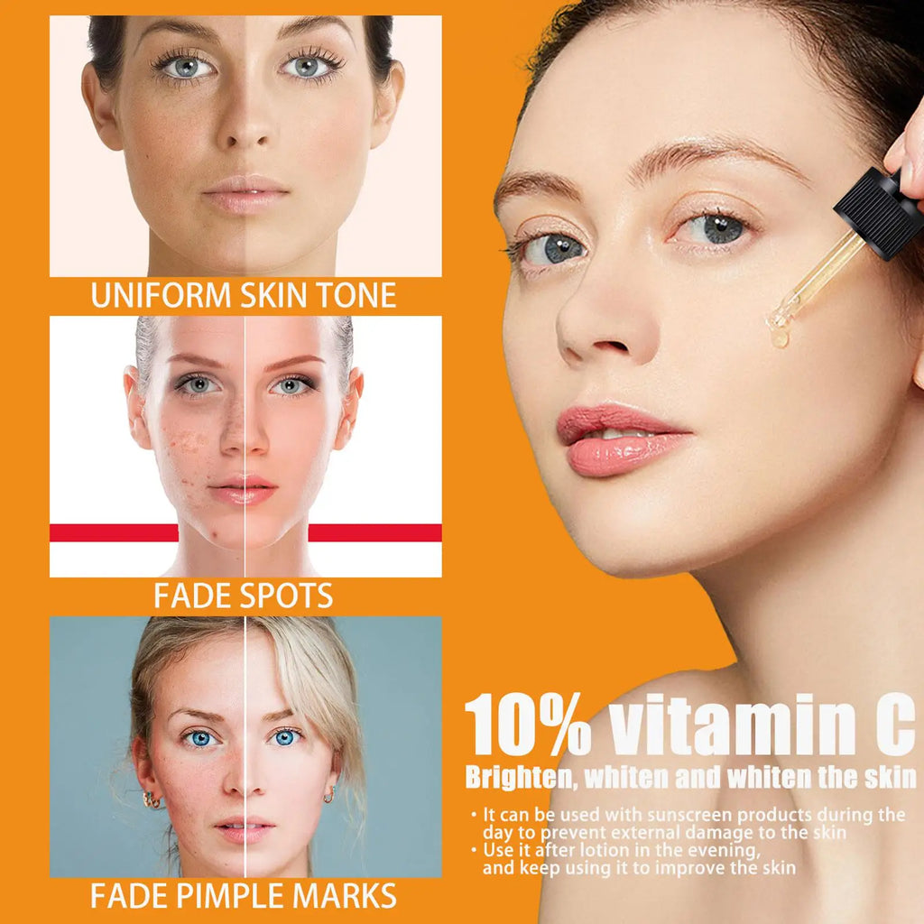 Gesichtsserum Vitamin C & Hyaluronsäure – Koreanisch gegen Pigmentflecken