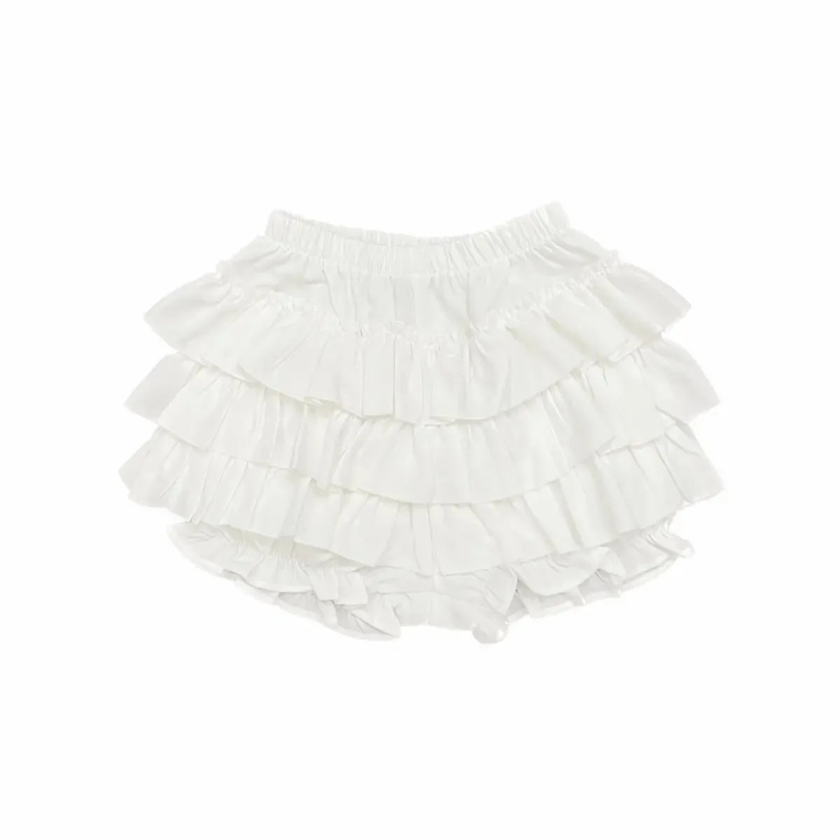 Mini Jupe Femme Balletcore Taille Haute Élastique Volantée Patchwork Lolita Style Coréen Kawaii Y2K – Jupe Courte Douce Sexy | Mode