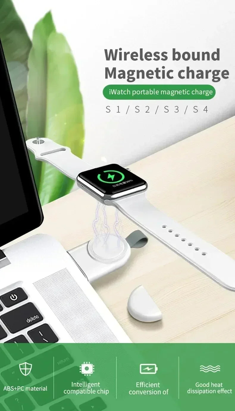 Chargeur iWatch Dock Magnétique Portable – Apple Watch Series 10-2 Ultra SE Voyage