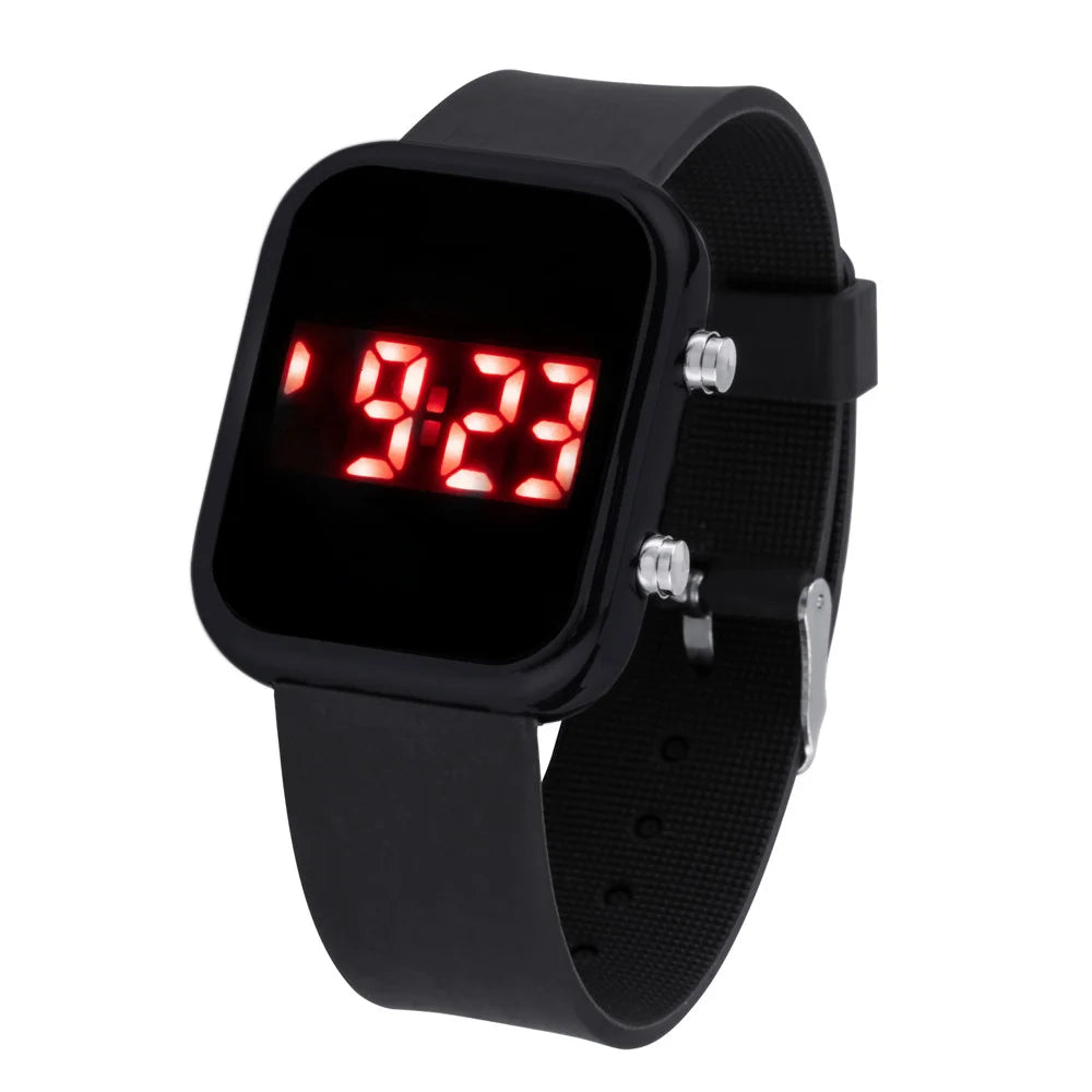 LED Digitaluhr Unisex Sport Wasserdicht – Fashion Casual Herren Damen Teenager Studenten