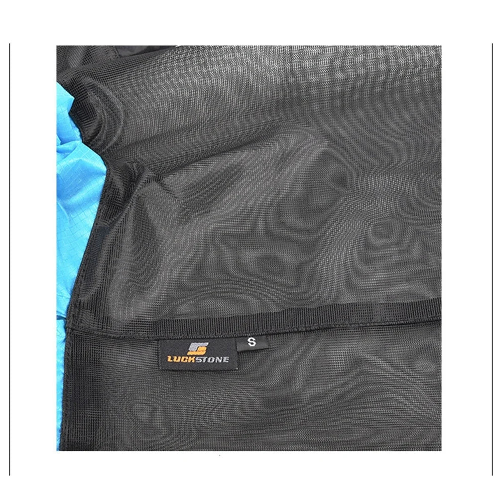 Ultraleichter Nylon-Netzbeutel mit Kordelzug – Aufbewahrungsschlafsack für Reise, Wandern, Camping, Outdoor S/M/L/XL/XXL
