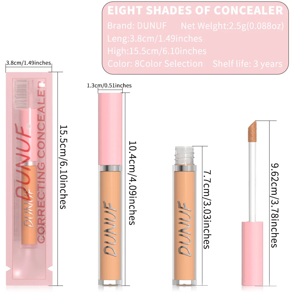 Correcteur Liquide Waterproof – Couvrance Totale Acné & Cernes | Vert, Jaune, Bleu