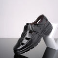 Sandales Cuir Véritable Homme Hollow Respirant 2025 – Casual Confortables Été