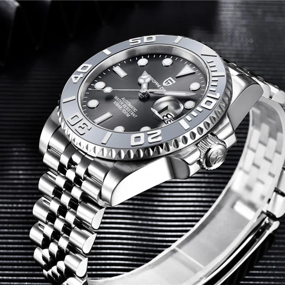 Mechanische Luxusuhr für Herren Pagani Design 40mm – Saphirglas Wasserdicht Automatik