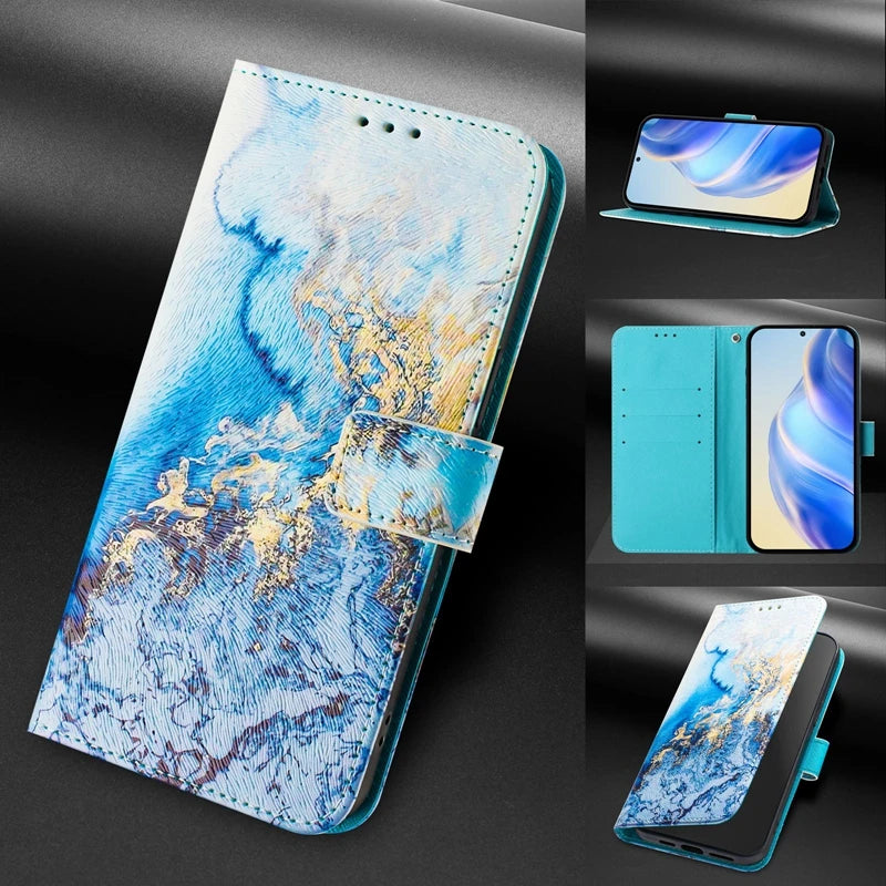 Coque Portefeuille OPPO A5 Pro 5G – Flip Case Cartoon Peint Fantaisie CPH2695