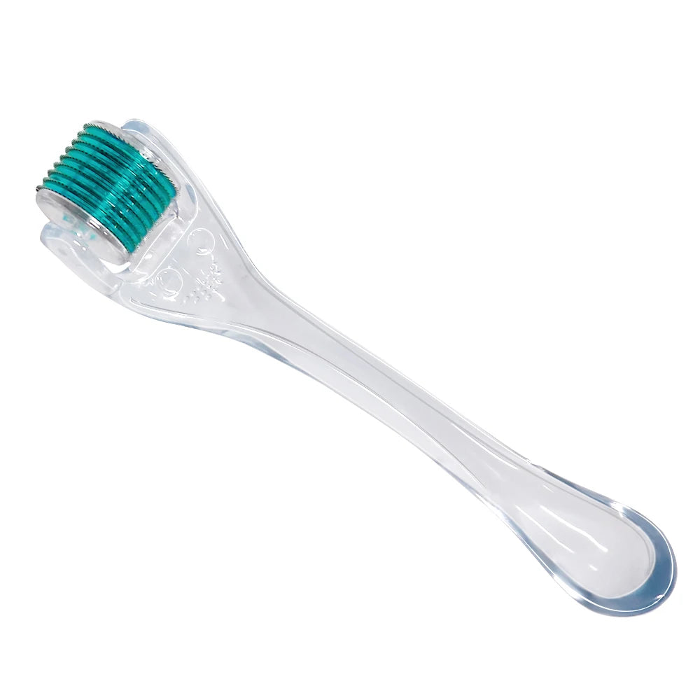 Derma Roller Professionnel 540 Aiguilles – Croissance Cheveux & Barbe, Soin Visage & Corps | 0.2mm 0.25mm 0.3mm