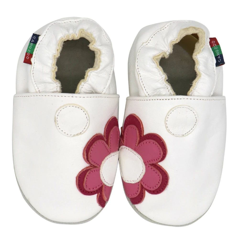 Chaussures Bébé Cuir Mouton Souple Antidérapantes – Premiers Pas Unisexe 0-24 Mois Carozoo