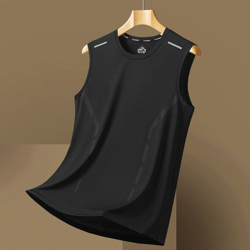 Débardeur Homme Sport Séchage Rapide Sans Manches Basketball Gym Respirant Léger Grande Taille Été – Tank Top Fitness Tendance | Mode Homme Sport