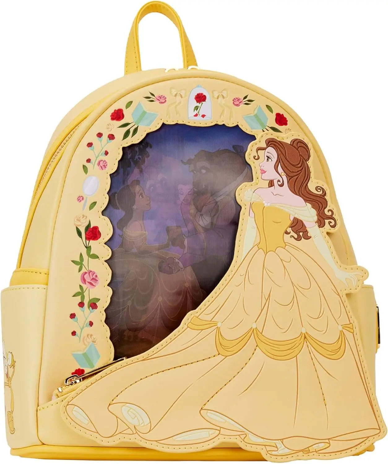 Mini Sac à Dos Femme Aristocats Marie – Sac Épaule Floral Kawaii École Cute